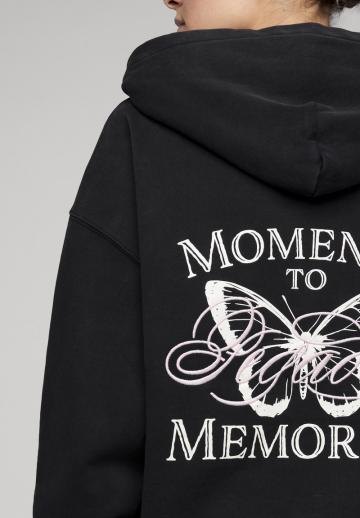 Пуловер с капюшоном