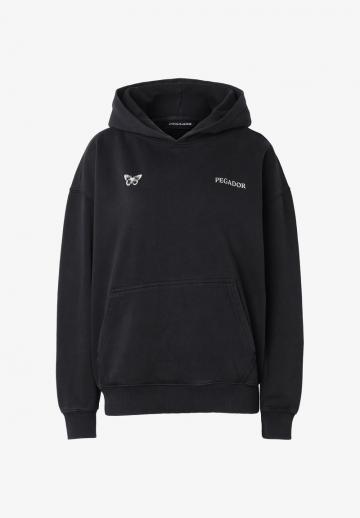 Пуловер с капюшоном