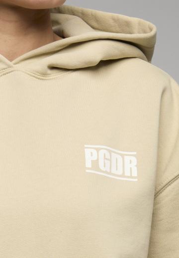 Пуловер с капюшоном