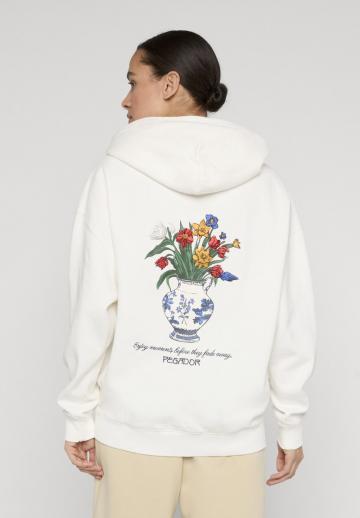 Пуловер с капюшоном