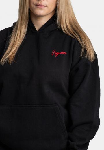 Пуловер с капюшоном