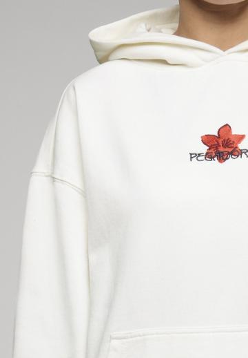 Пуловер с капюшоном