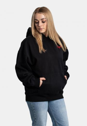 Пуловер с капюшоном