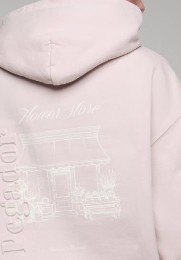 Пуловер с капюшоном