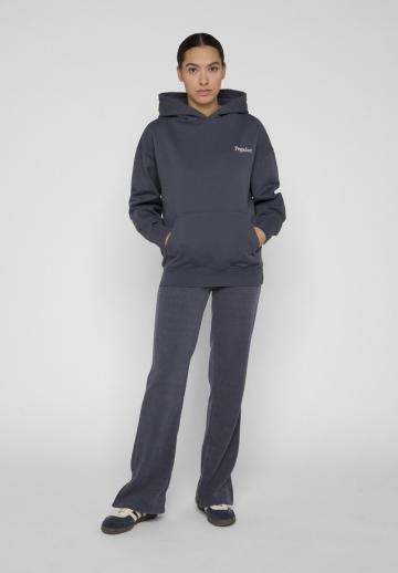 Пуловер с капюшоном