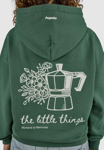 Пуловер с капюшоном