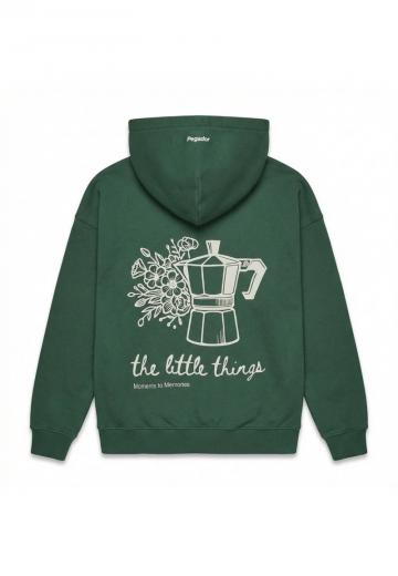 Пуловер с капюшоном