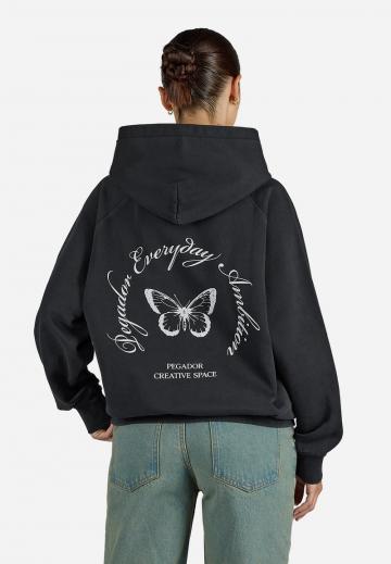 Пуловер с капюшоном