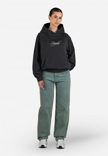 Пуловер с капюшоном