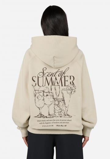 Пуловер с капюшоном