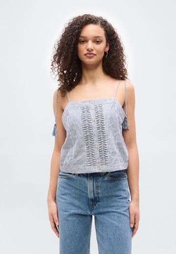 Топ на бретельках