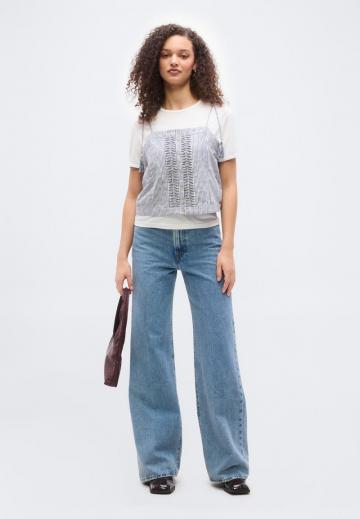 Топ на бретельках