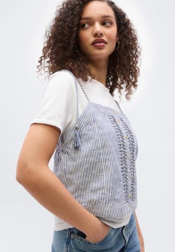 Топ на бретельках