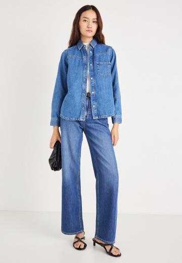 Джинсовая блузка