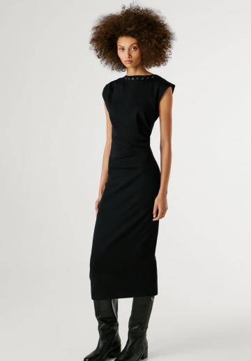 Вязаное платье