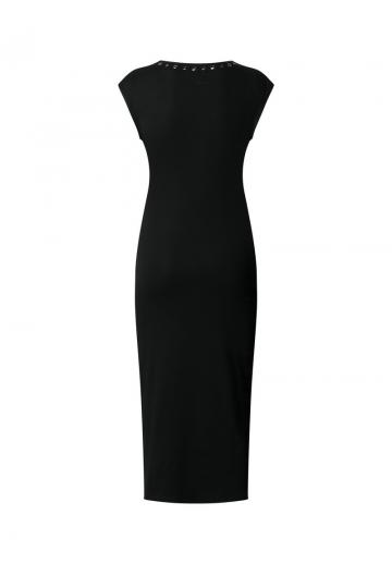 Вязаное платье