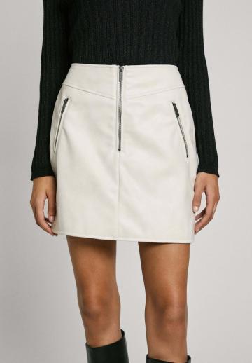 Кожаная юбка