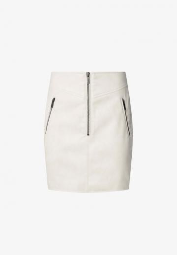 Кожаная юбка