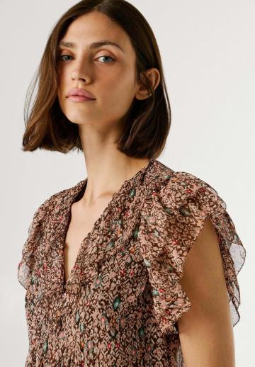 Шифоновая блузка