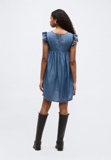 Джинсовое платье