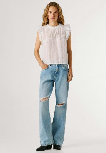 Блузка без рукавов