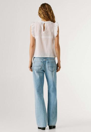 Блузка без рукавов