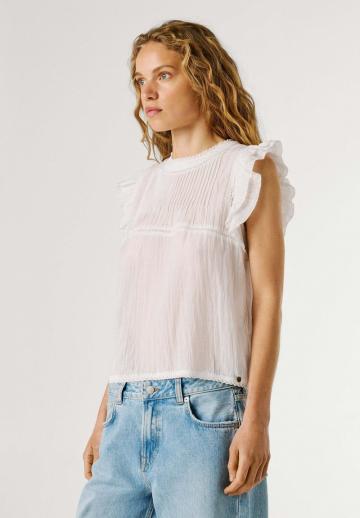 Блузка без рукавов