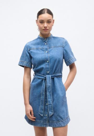 Джинсовое платье
