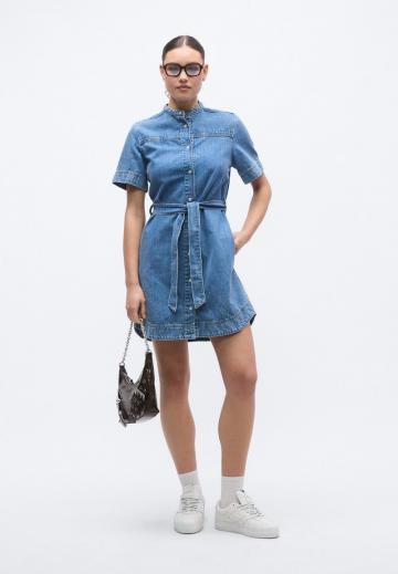 Джинсовое платье