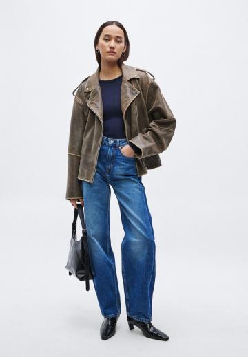 Прямые джинсы