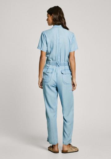 Джинсовый комбинезон