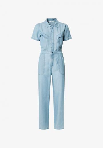 Джинсовый комбинезон