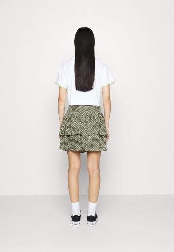 Юбка с воланами