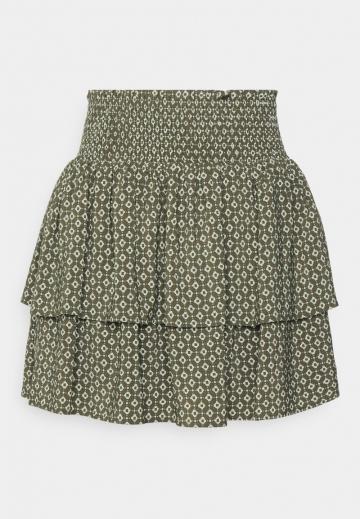 Юбка с воланами