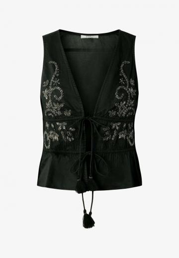 Блузка без рукавов