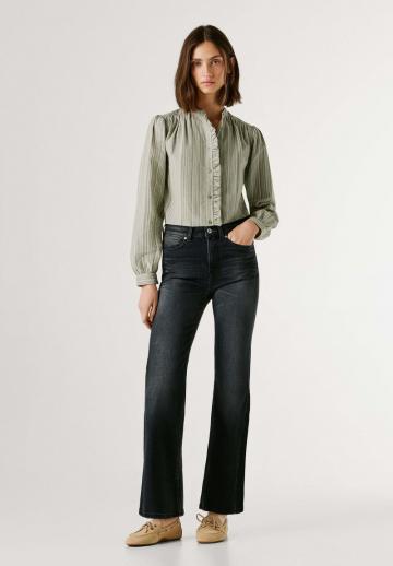 Клешеные джинсы