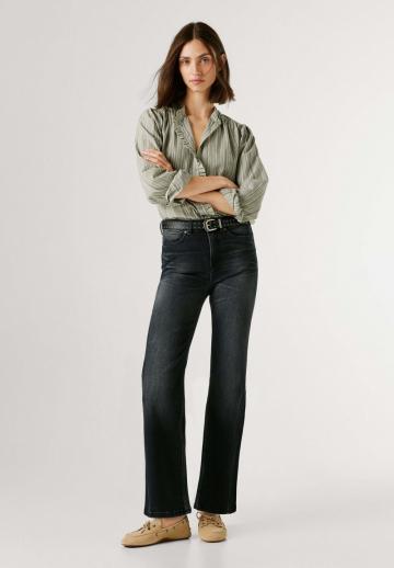 Клешеные джинсы