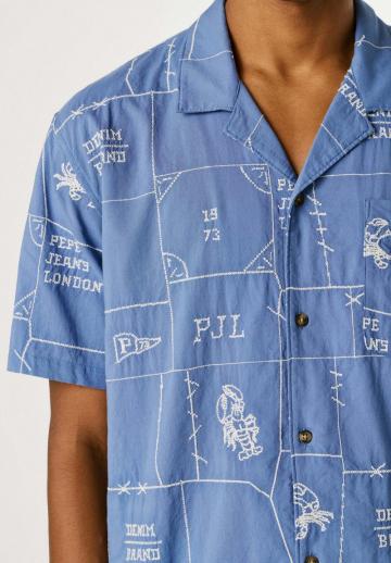 Рубашка с коротким рукавом