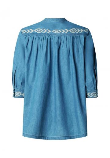 Джинсовая блузка