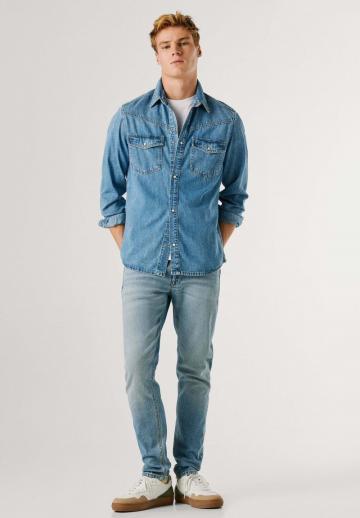 Прямые джинсы