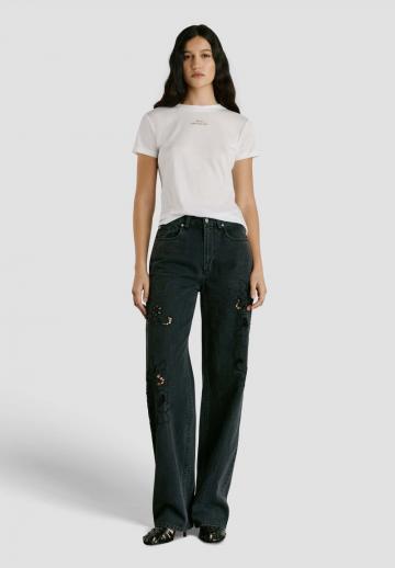 Прямые джинсы