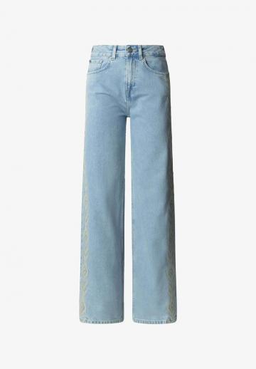 Прямые джинсы