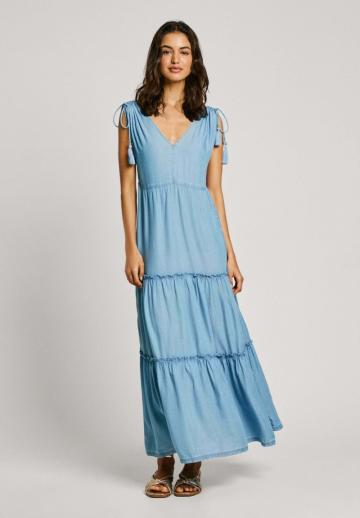 Джинсовое платье