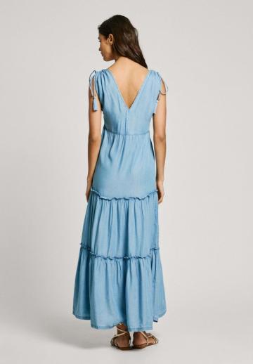 Джинсовое платье