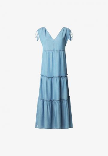 Джинсовое платье