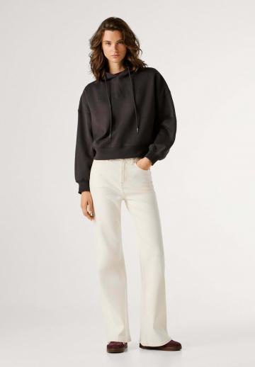 Пуловер с капюшоном