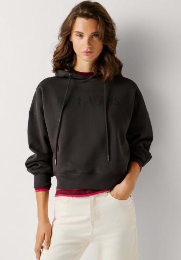 Пуловер с капюшоном