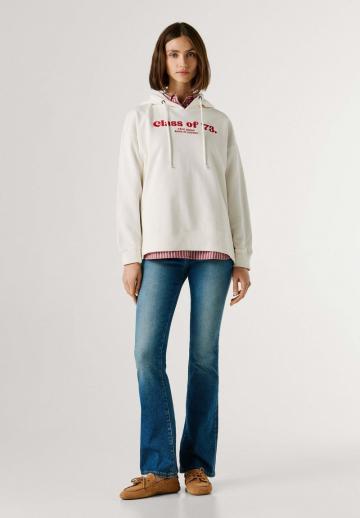 Пуловер с капюшоном