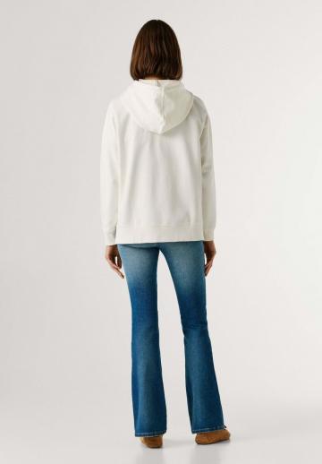 Пуловер с капюшоном