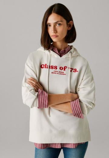 Пуловер с капюшоном